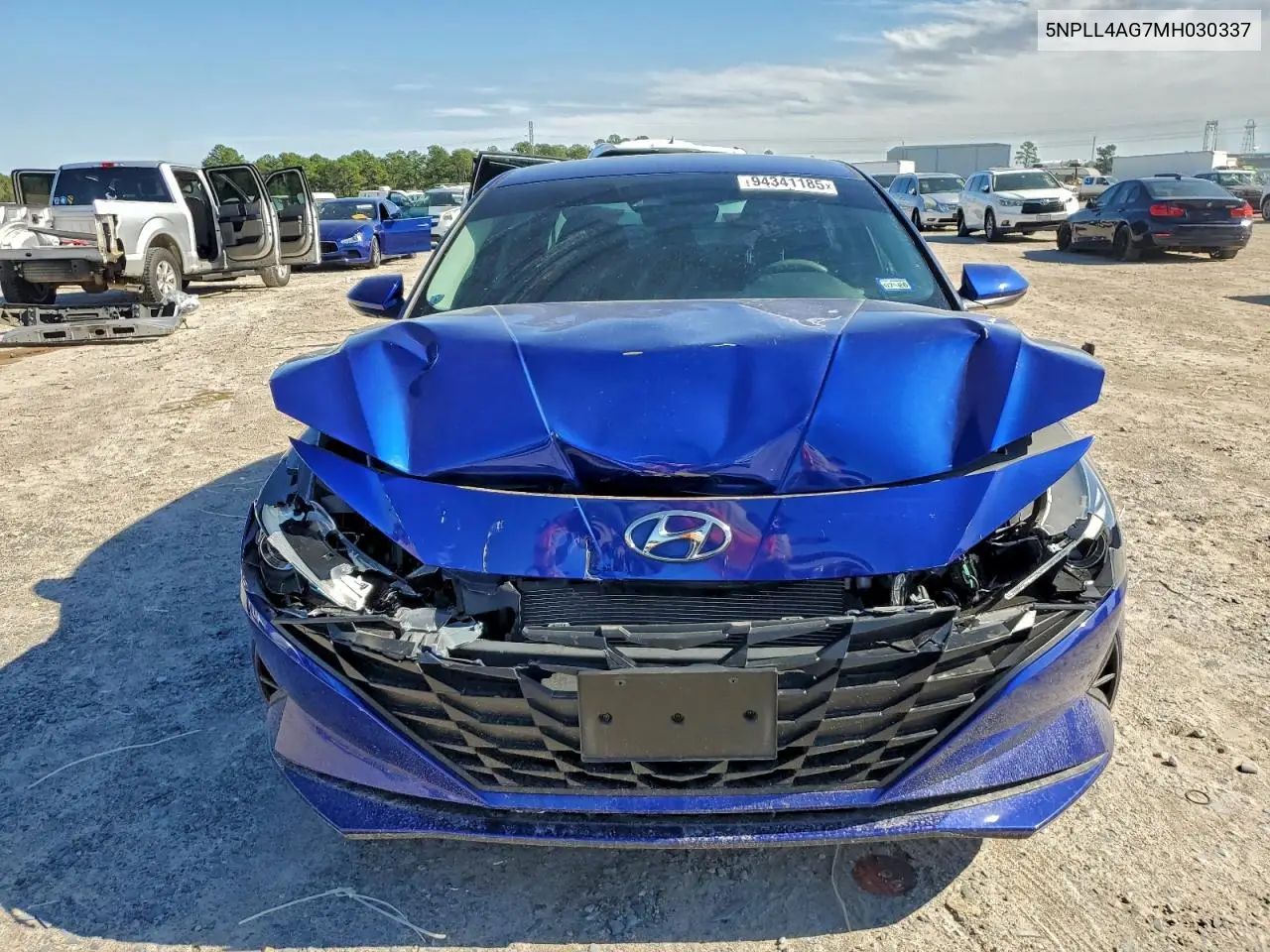 5NPLL4AG7MH030337 2021 Hyundai Elantra Se