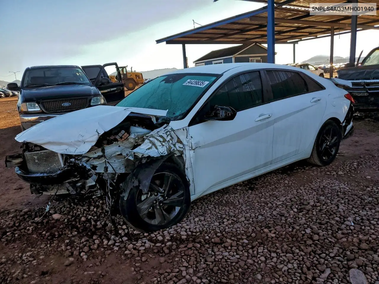5NPLS4AG3MH001940 2021 Hyundai Elantra Sel