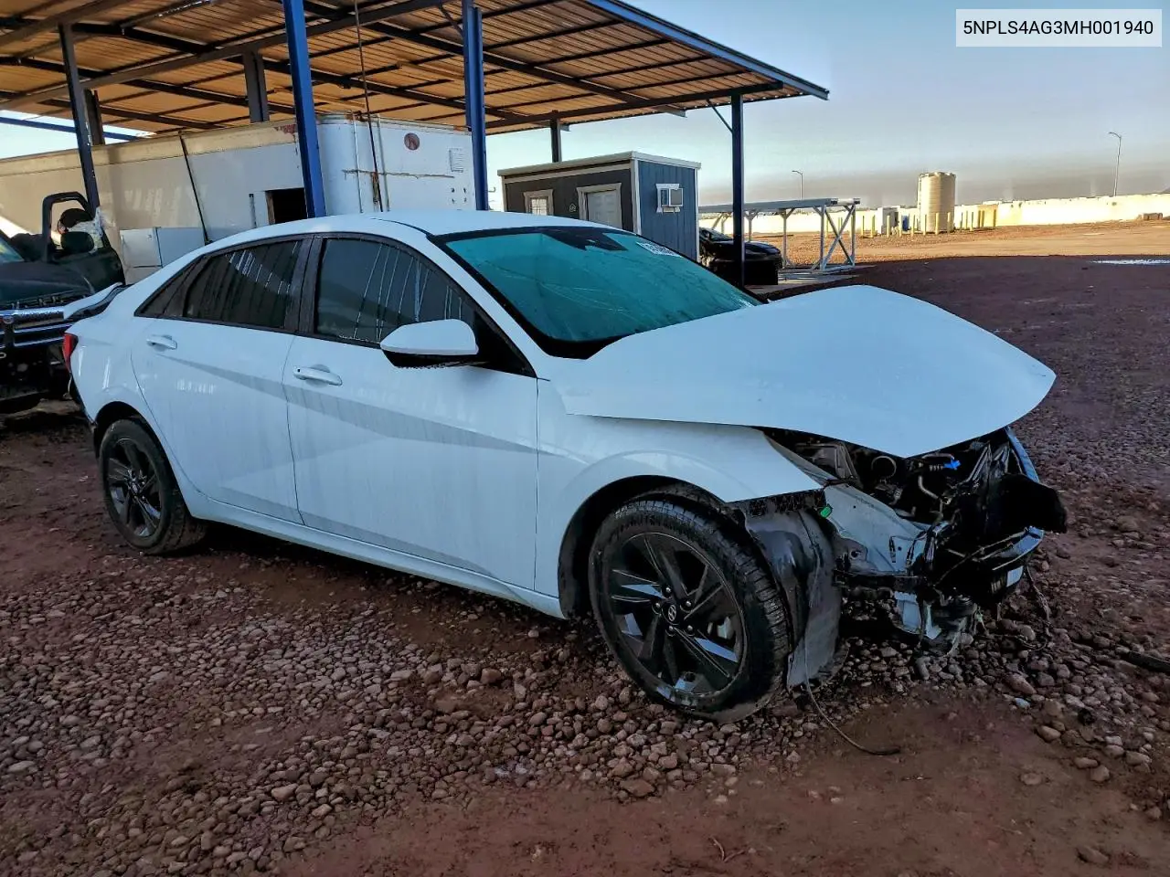 5NPLS4AG3MH001940 2021 Hyundai Elantra Sel