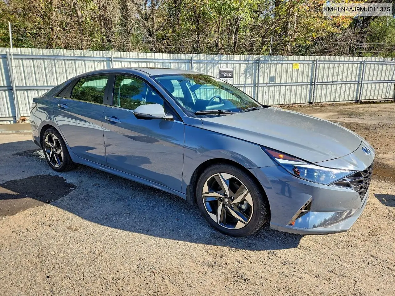 KMHLN4AJ9MU011375 2021 Hyundai Elantra Limited