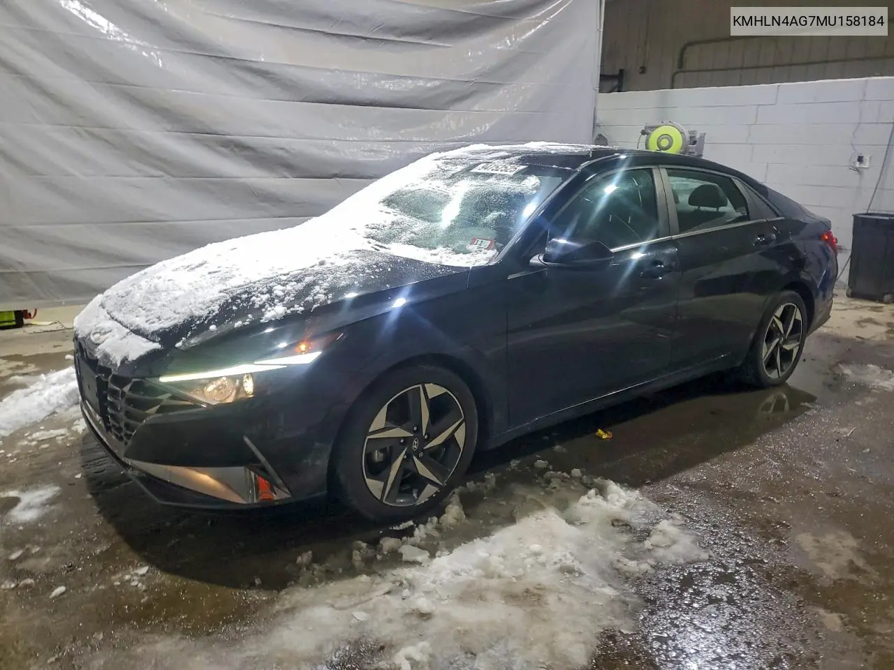 KMHLN4AG7MU158184 2021 Hyundai Elantra Sel
