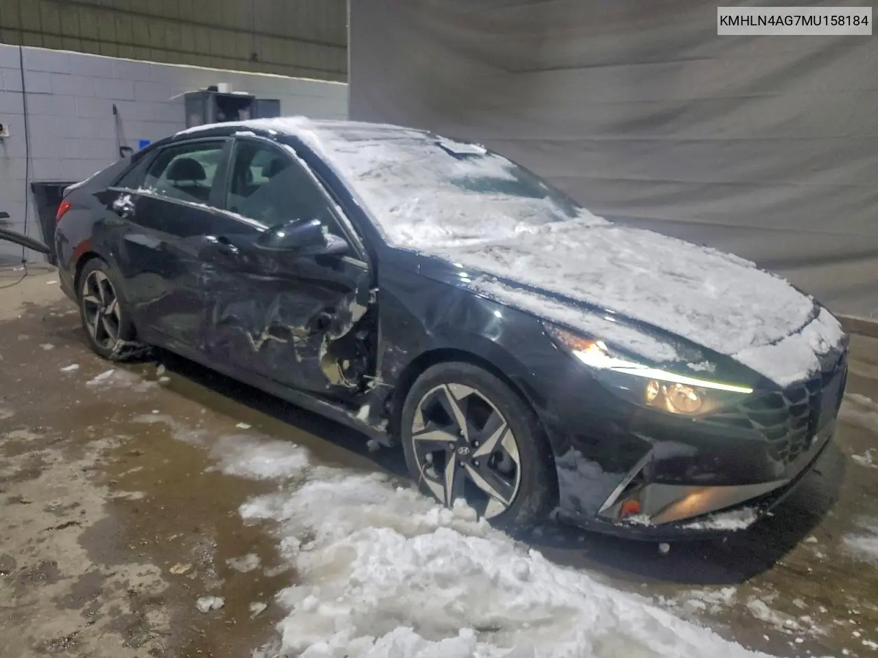 KMHLN4AG7MU158184 2021 Hyundai Elantra Sel