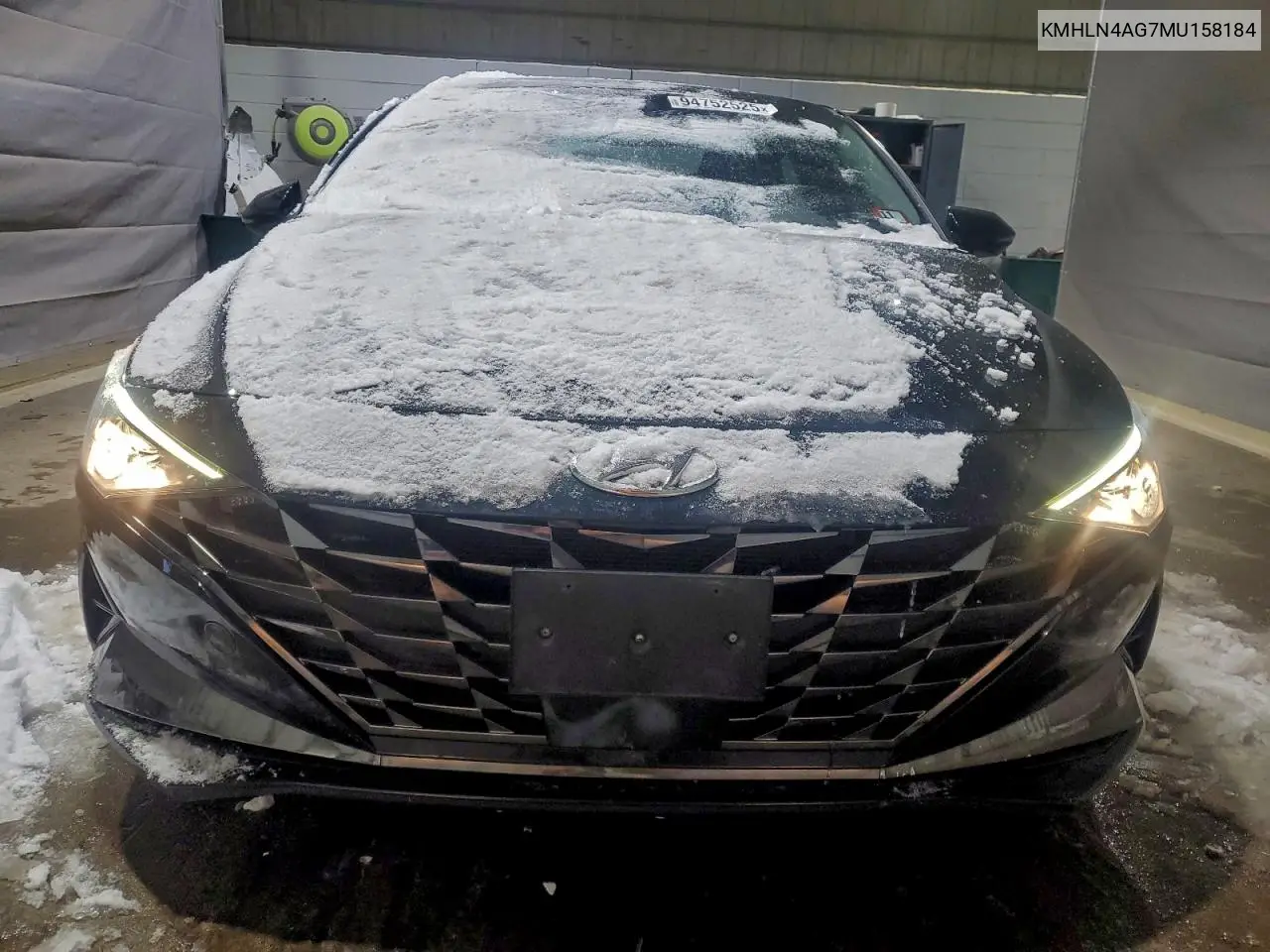 KMHLN4AG7MU158184 2021 Hyundai Elantra Sel
