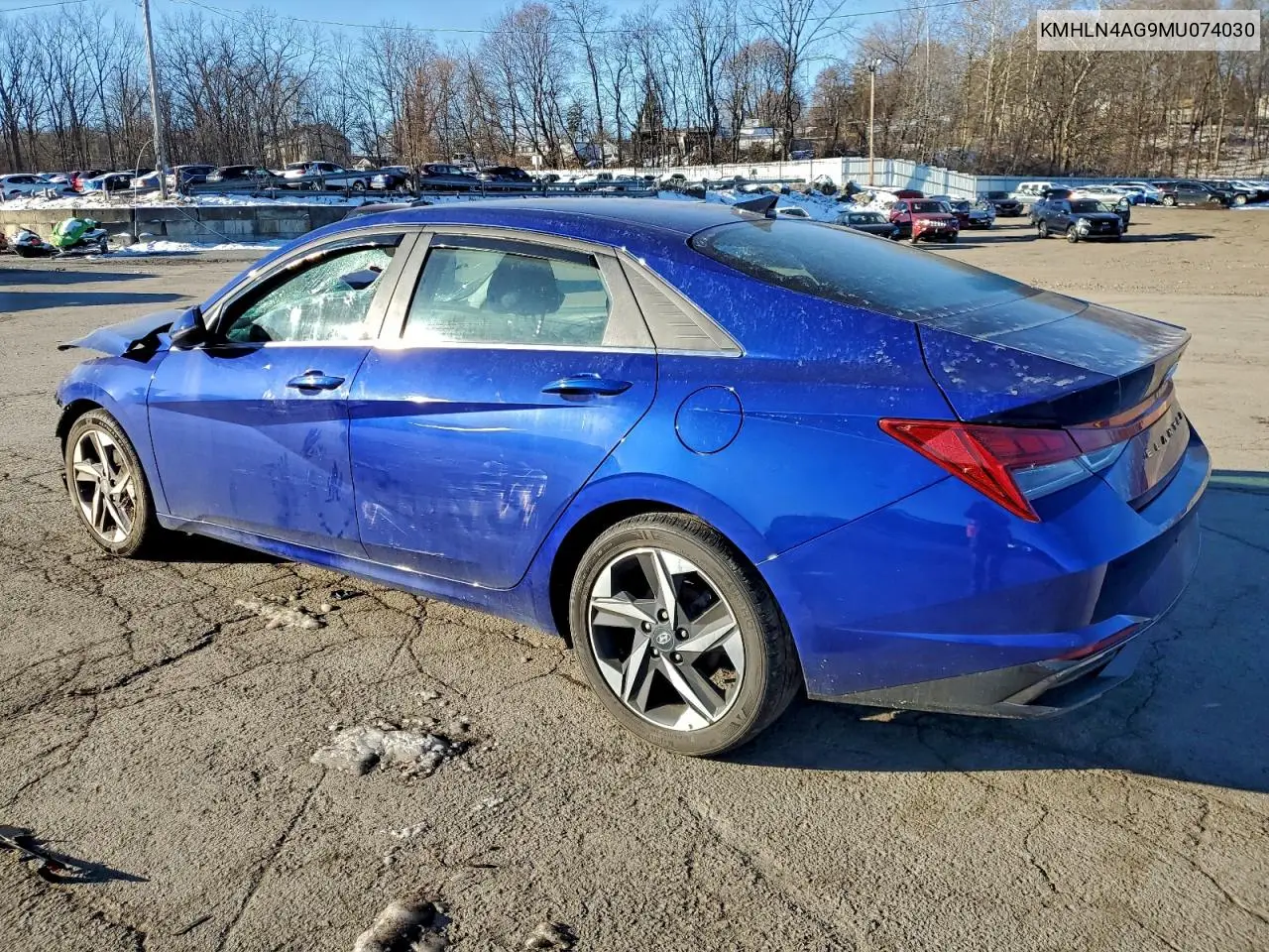 KMHLN4AG9MU074030 2021 Hyundai Elantra Sel
