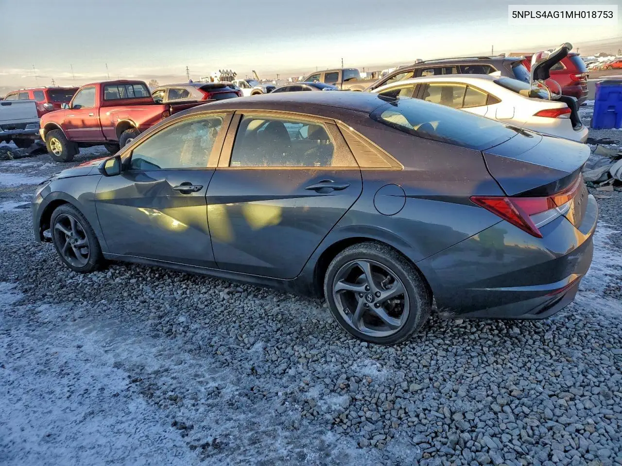 5NPLS4AG1MH018753 2021 Hyundai Elantra Sel