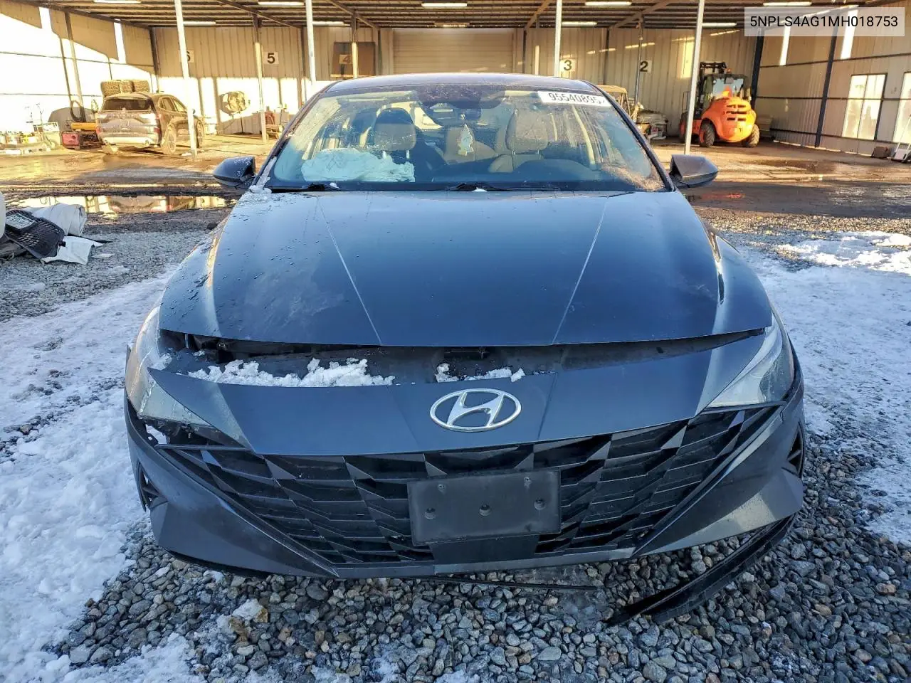 5NPLS4AG1MH018753 2021 Hyundai Elantra Sel