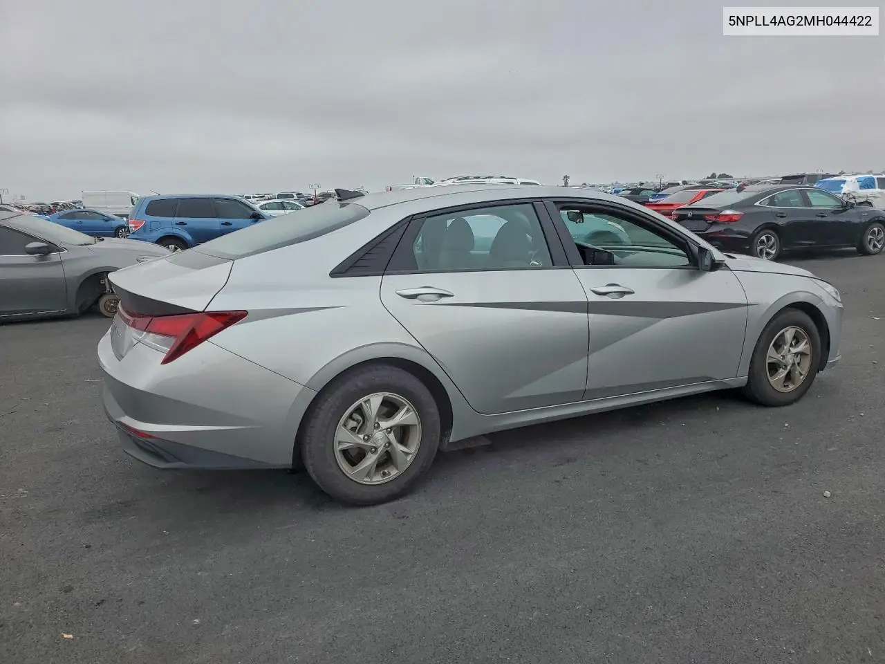 5NPLL4AG2MH044422 2021 Hyundai Elantra Se