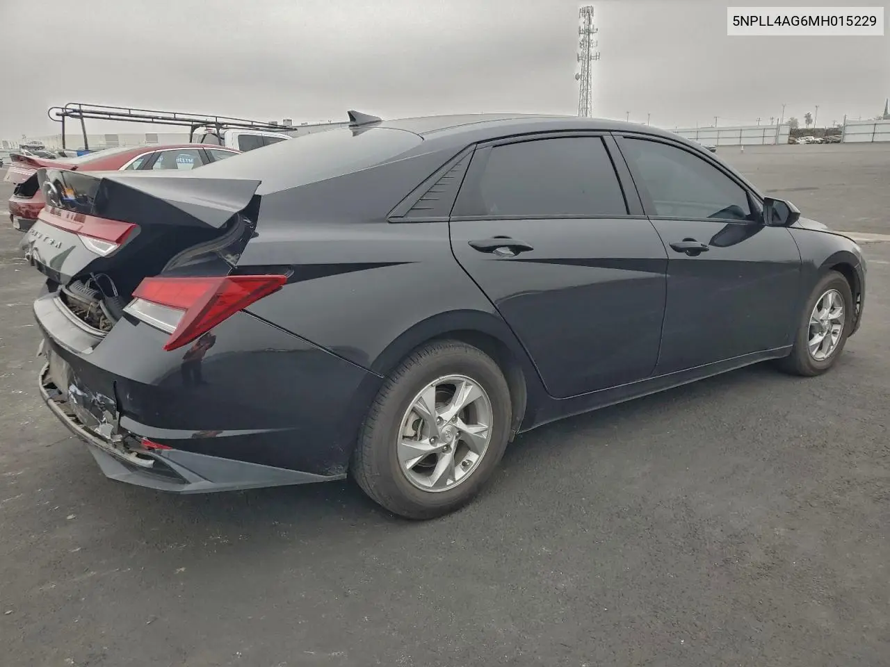5NPLL4AG6MH015229 2021 Hyundai Elantra Se