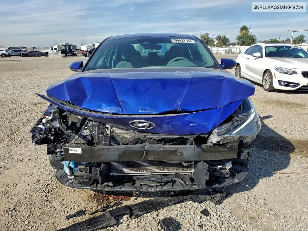 5NPLL4AG2MH049734 2021 Hyundai Elantra Se