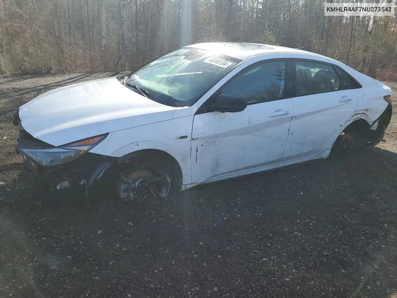 KMHLR4AF7NU273543 2022 Hyundai Elantra N Line