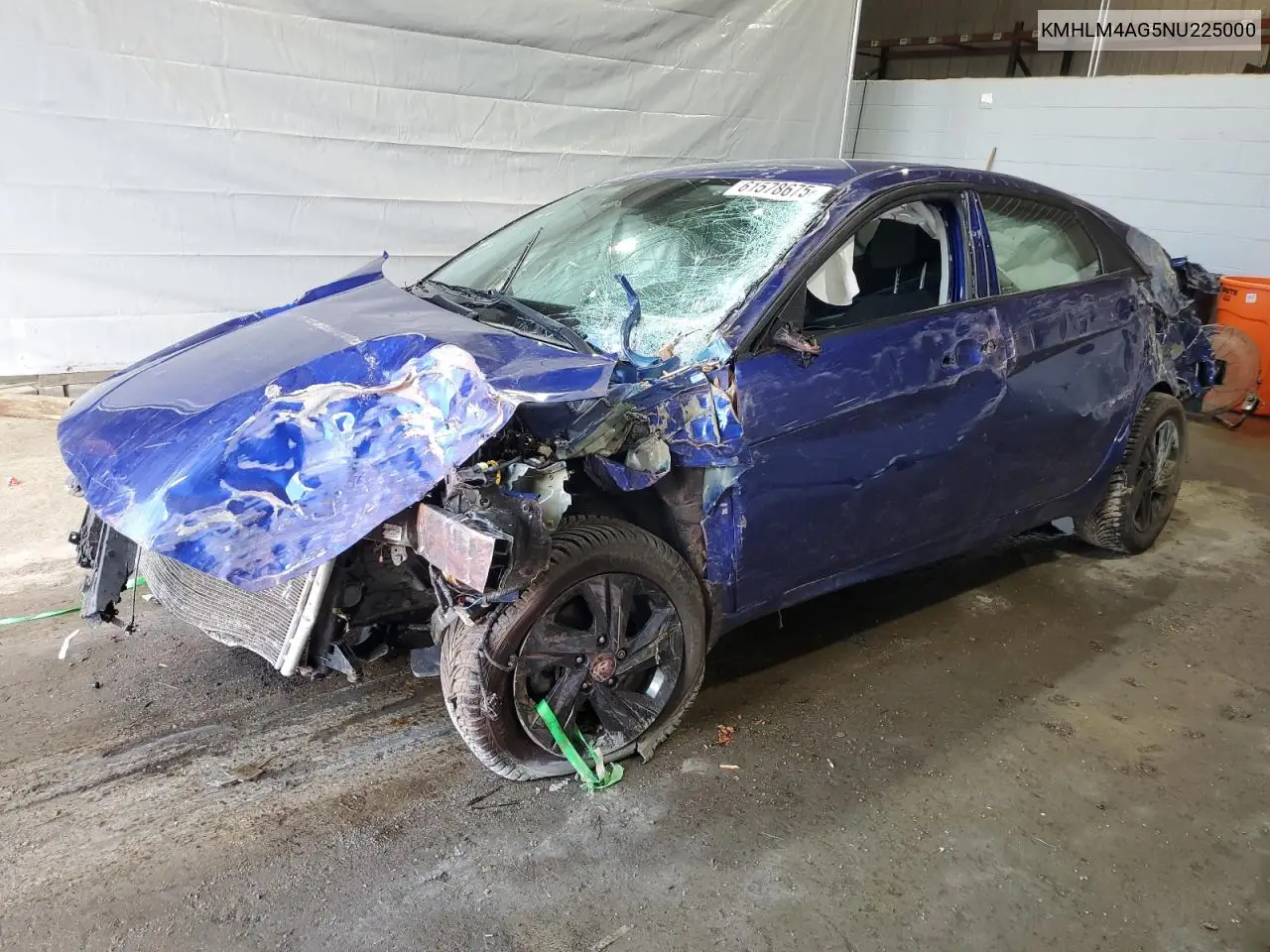 KMHLM4AG5NU225000 2022 Hyundai Elantra Sel