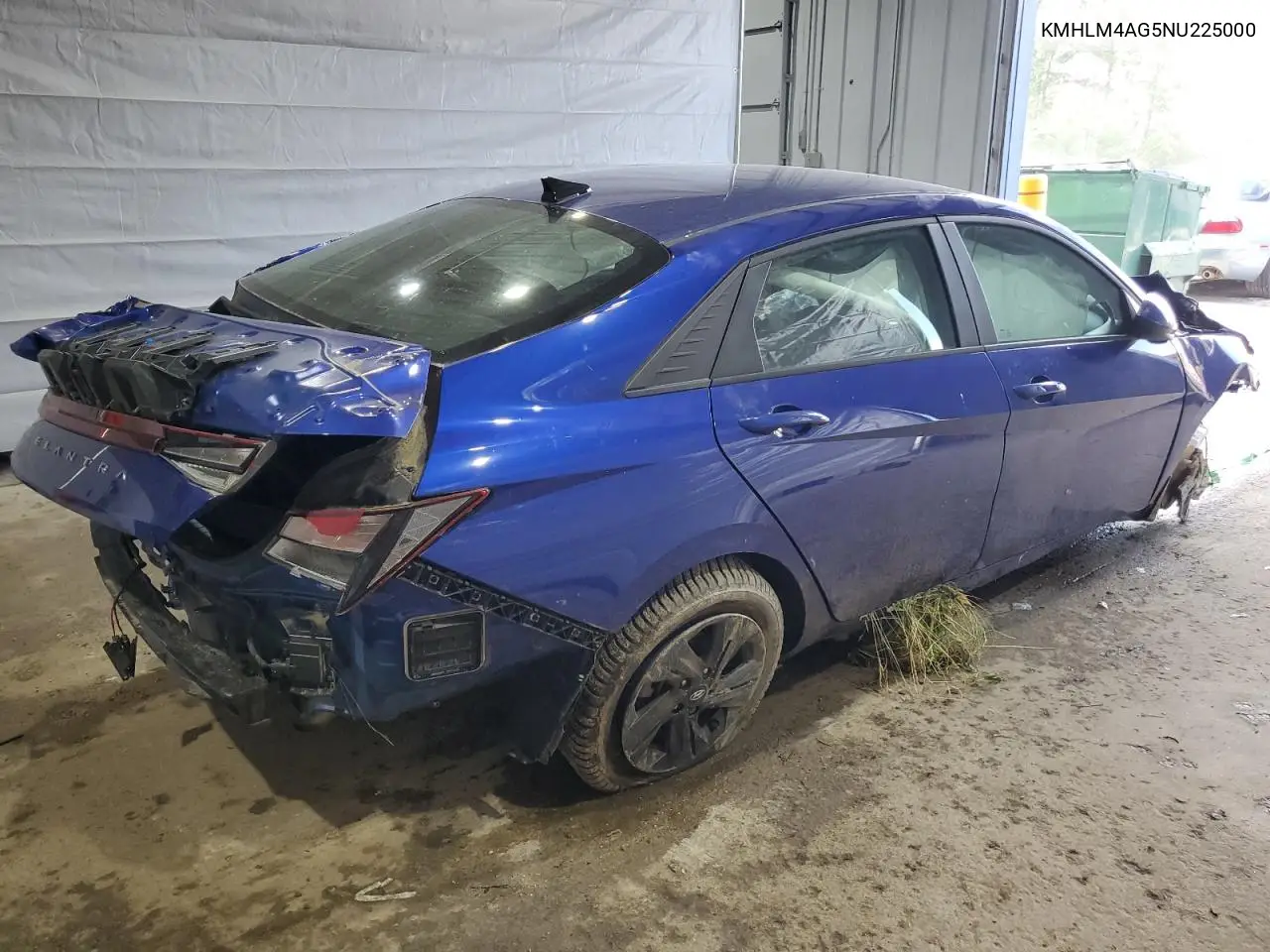 KMHLM4AG5NU225000 2022 Hyundai Elantra Sel