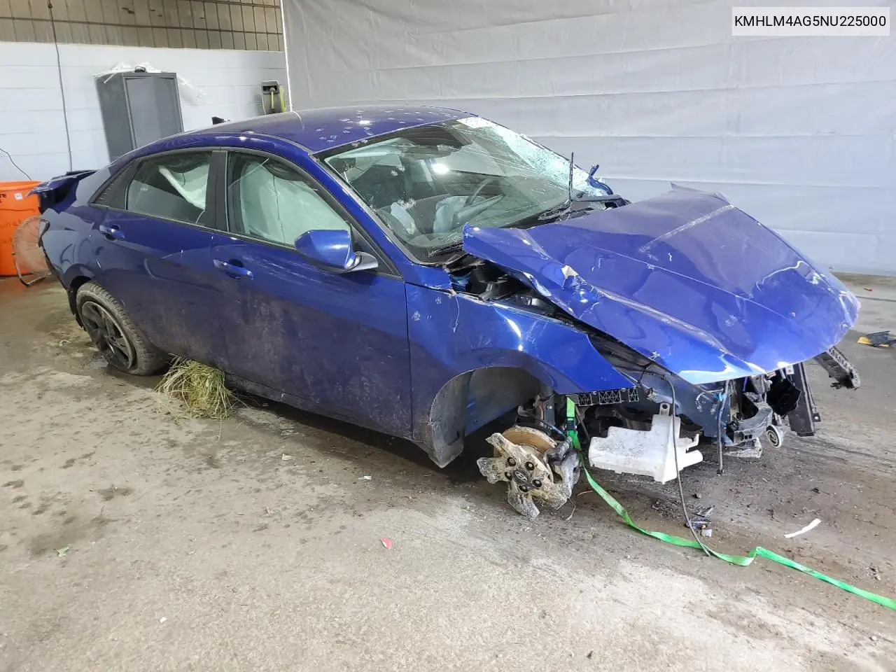 KMHLM4AG5NU225000 2022 Hyundai Elantra Sel