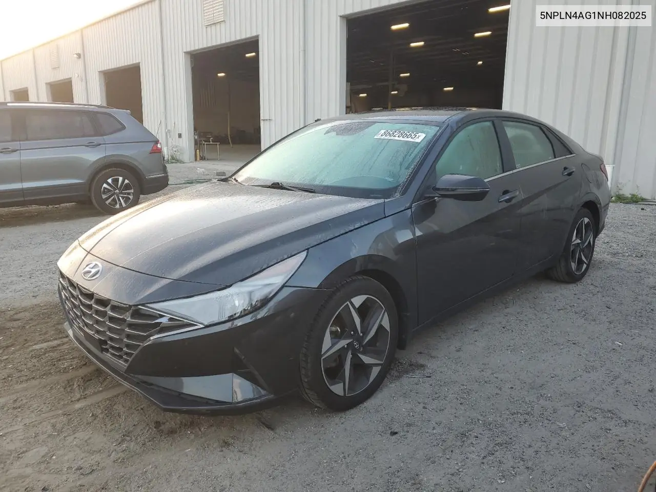 5NPLN4AG1NH082025 2022 Hyundai Elantra Sel