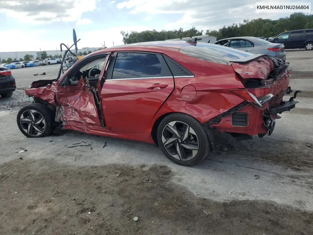 KMHLN4AG1NU266804 2022 Hyundai Elantra Sel
