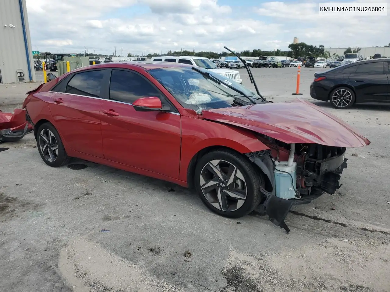 KMHLN4AG1NU266804 2022 Hyundai Elantra Sel