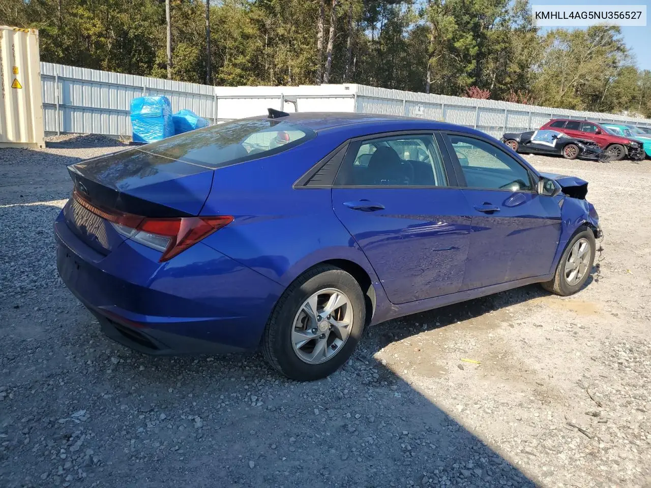 KMHLL4AG5NU356527 2022 Hyundai Elantra Se