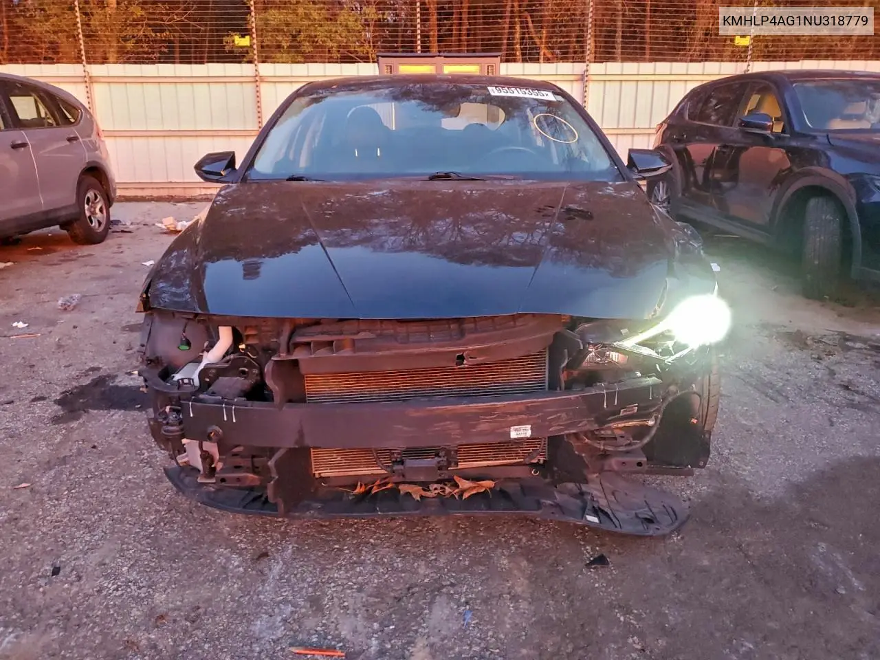 KMHLP4AG1NU318779 2022 Hyundai Elantra Limited
