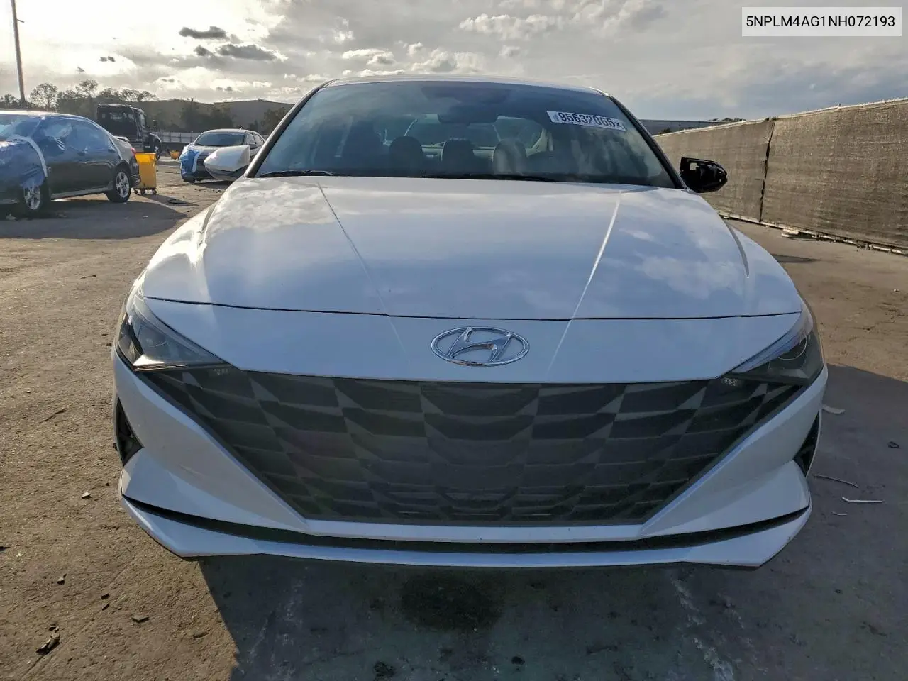 5NPLM4AG1NH072193 2022 Hyundai Elantra Sel