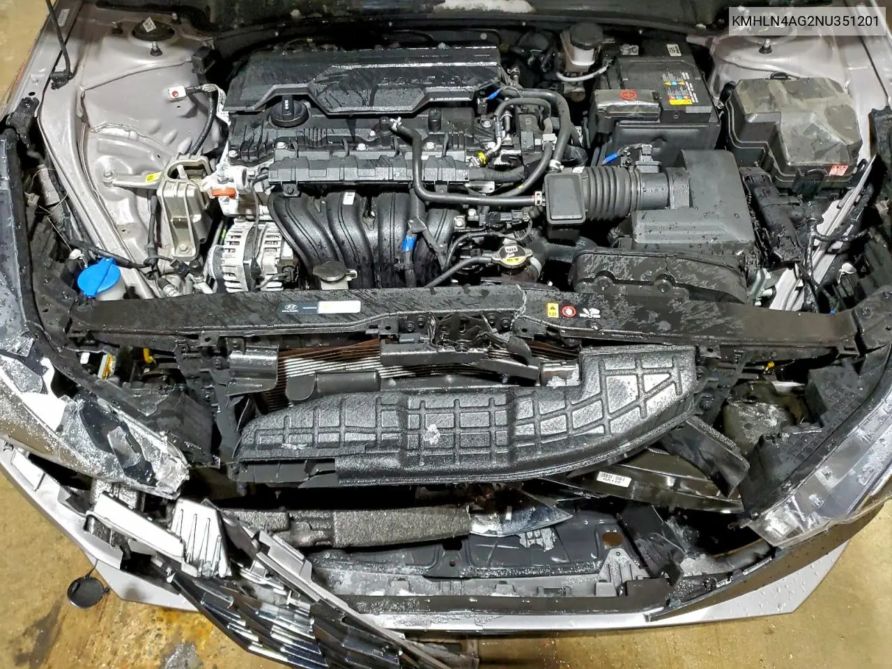 KMHLN4AG2NU351201 2022 Hyundai Elantra Sel