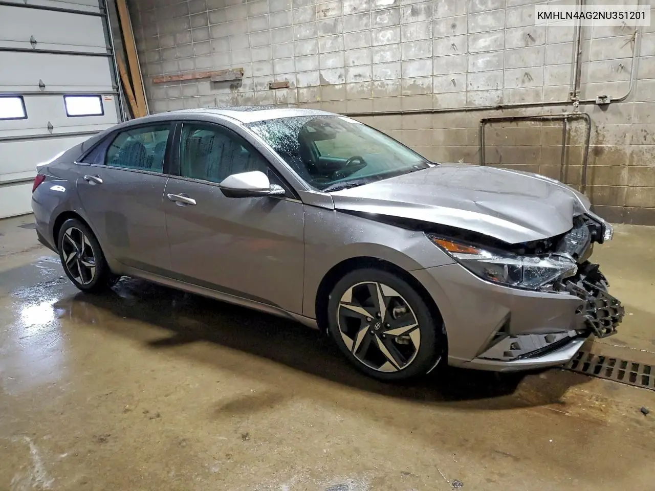 KMHLN4AG2NU351201 2022 Hyundai Elantra Sel