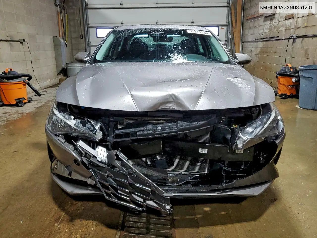 KMHLN4AG2NU351201 2022 Hyundai Elantra Sel