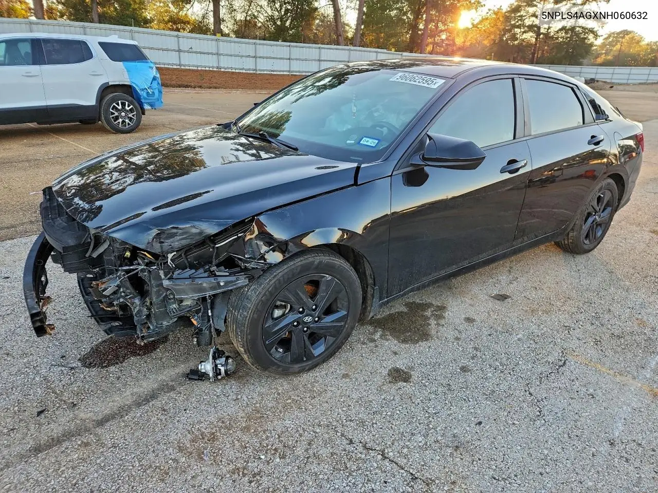 5NPLS4AGXNH060632 2022 Hyundai Elantra Sel