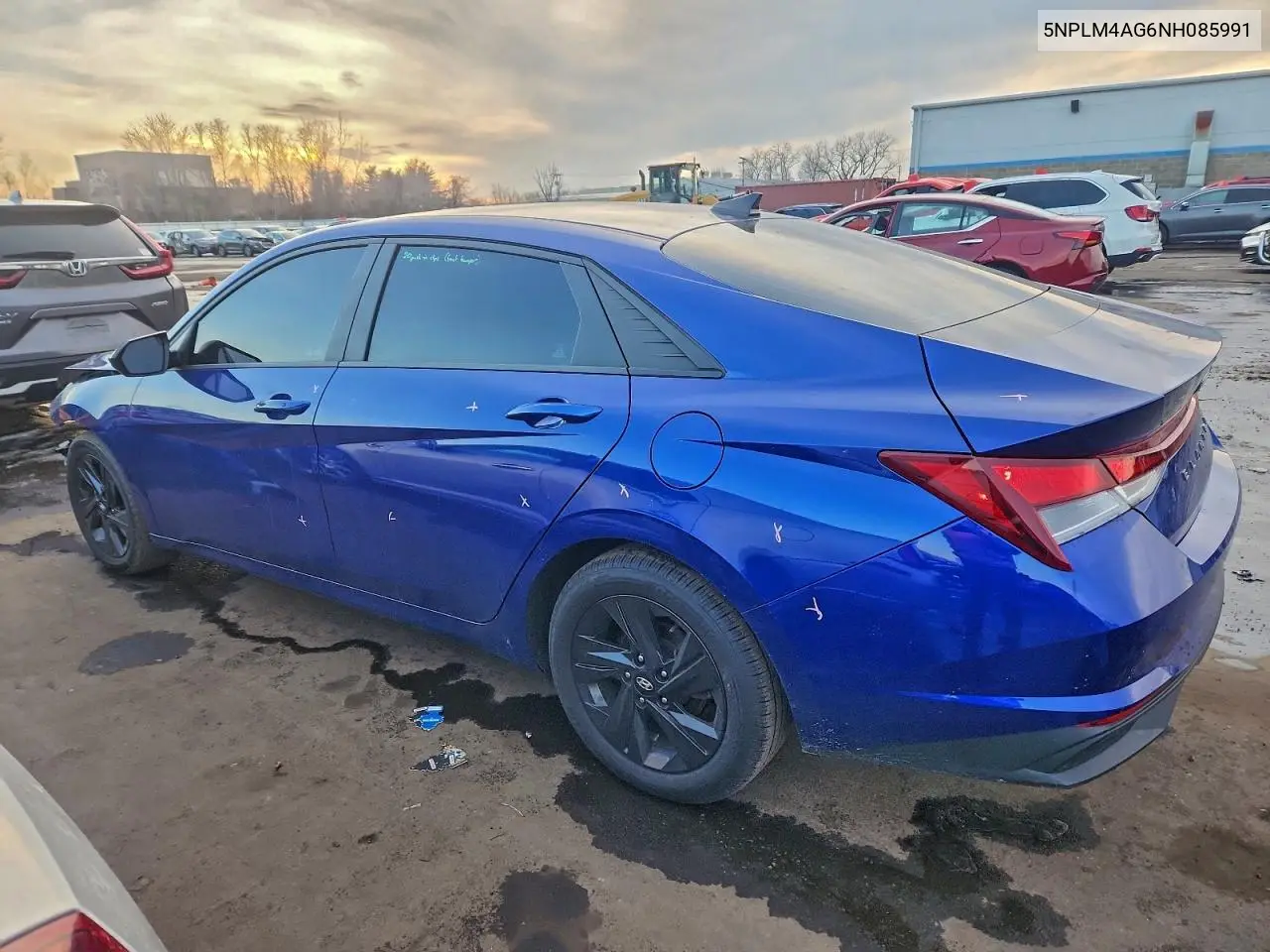 5NPLM4AG6NH085991 2022 Hyundai Elantra Sel