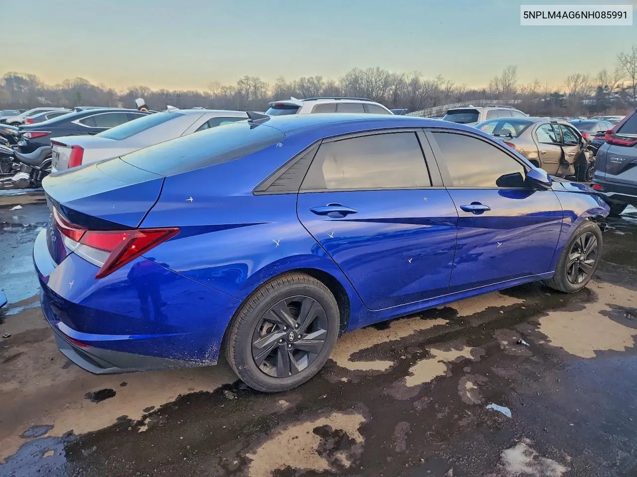 5NPLM4AG6NH085991 2022 Hyundai Elantra Sel