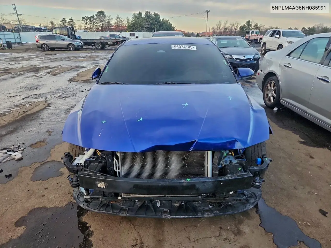 5NPLM4AG6NH085991 2022 Hyundai Elantra Sel
