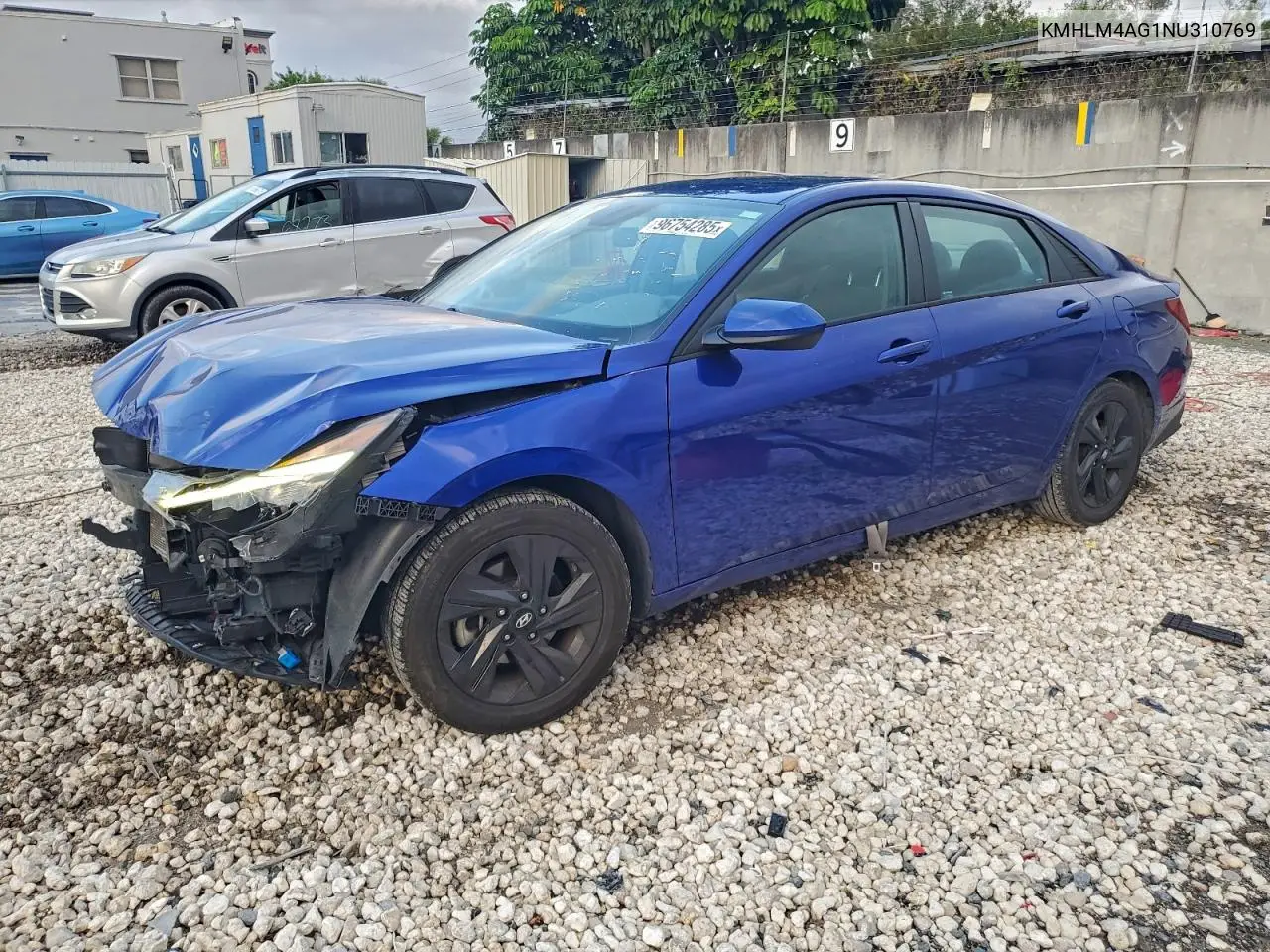 KMHLM4AG1NU310769 2022 Hyundai Elantra Sel