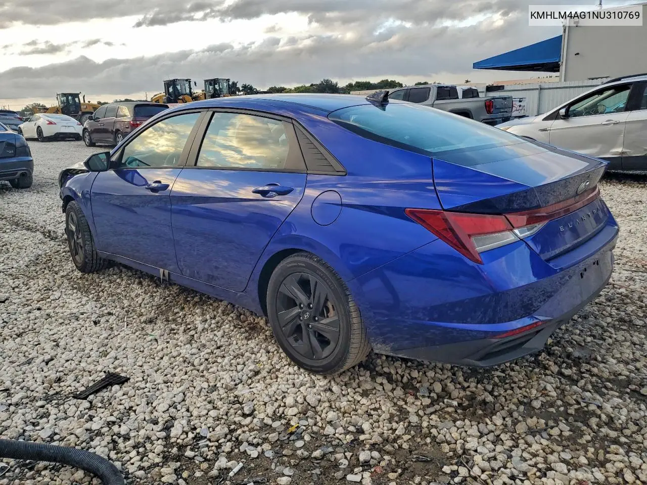 KMHLM4AG1NU310769 2022 Hyundai Elantra Sel