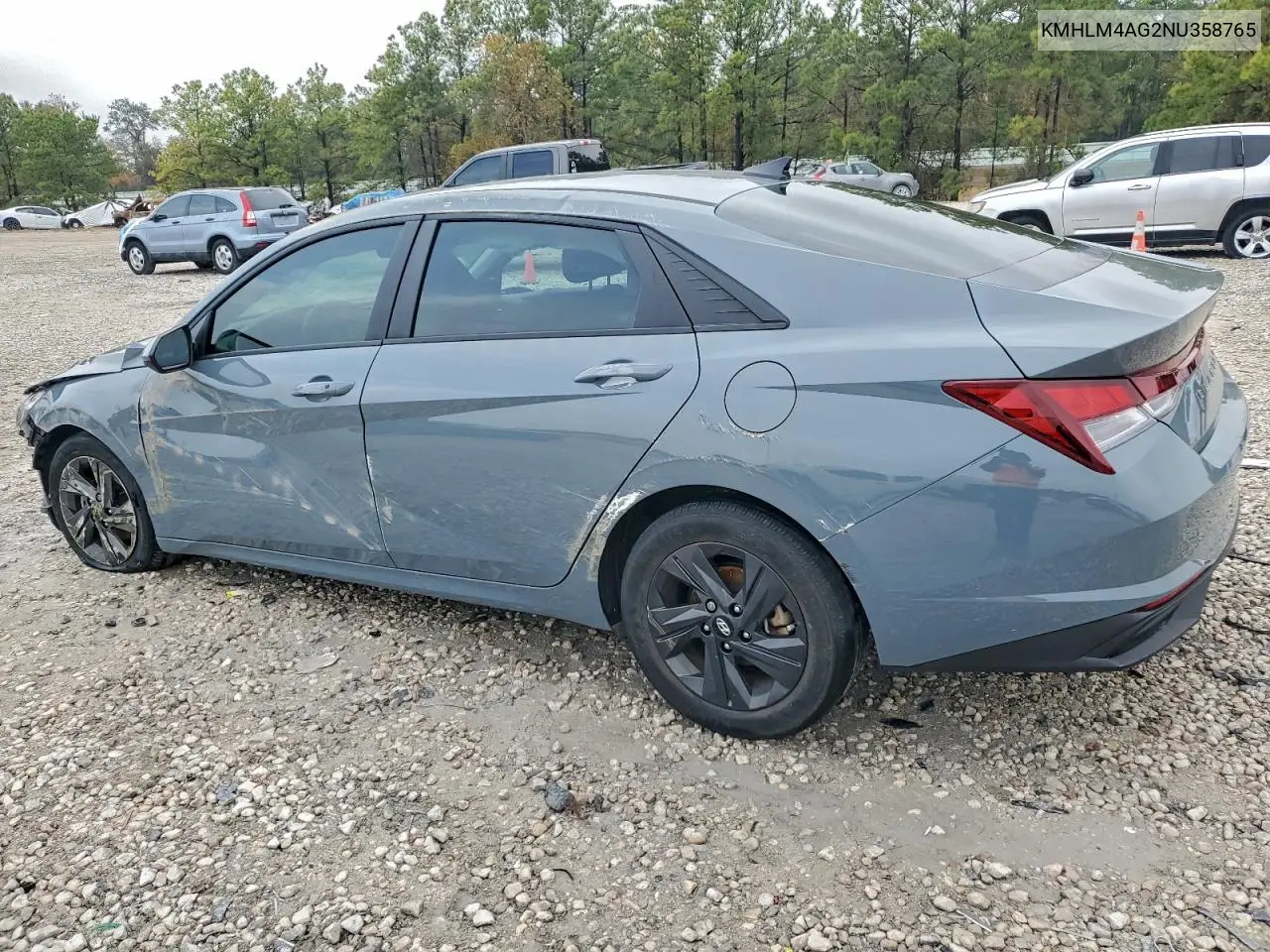 KMHLM4AG2NU358765 2022 Hyundai Elantra Sel