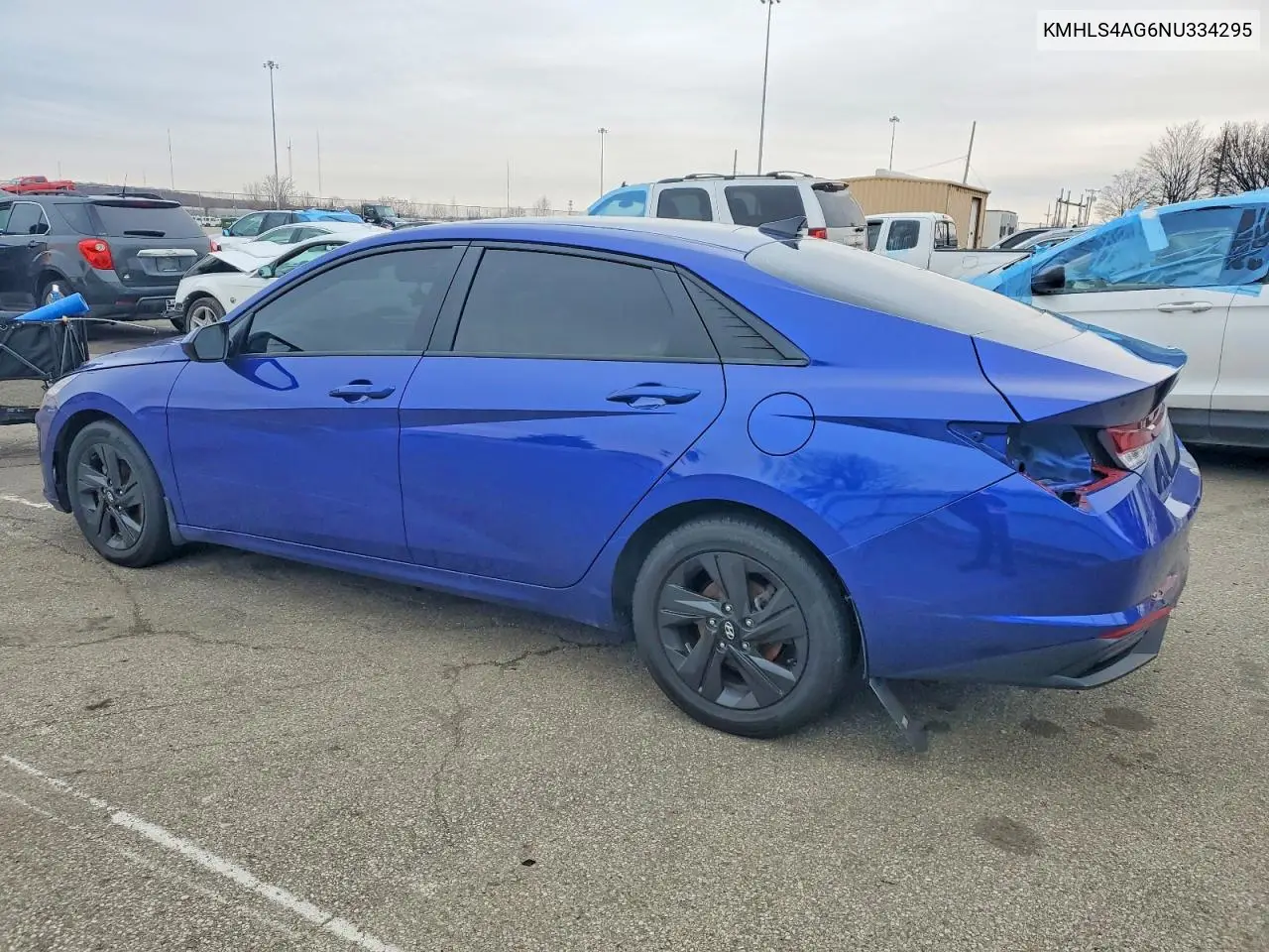 KMHLS4AG6NU334295 2022 Hyundai Elantra Sel