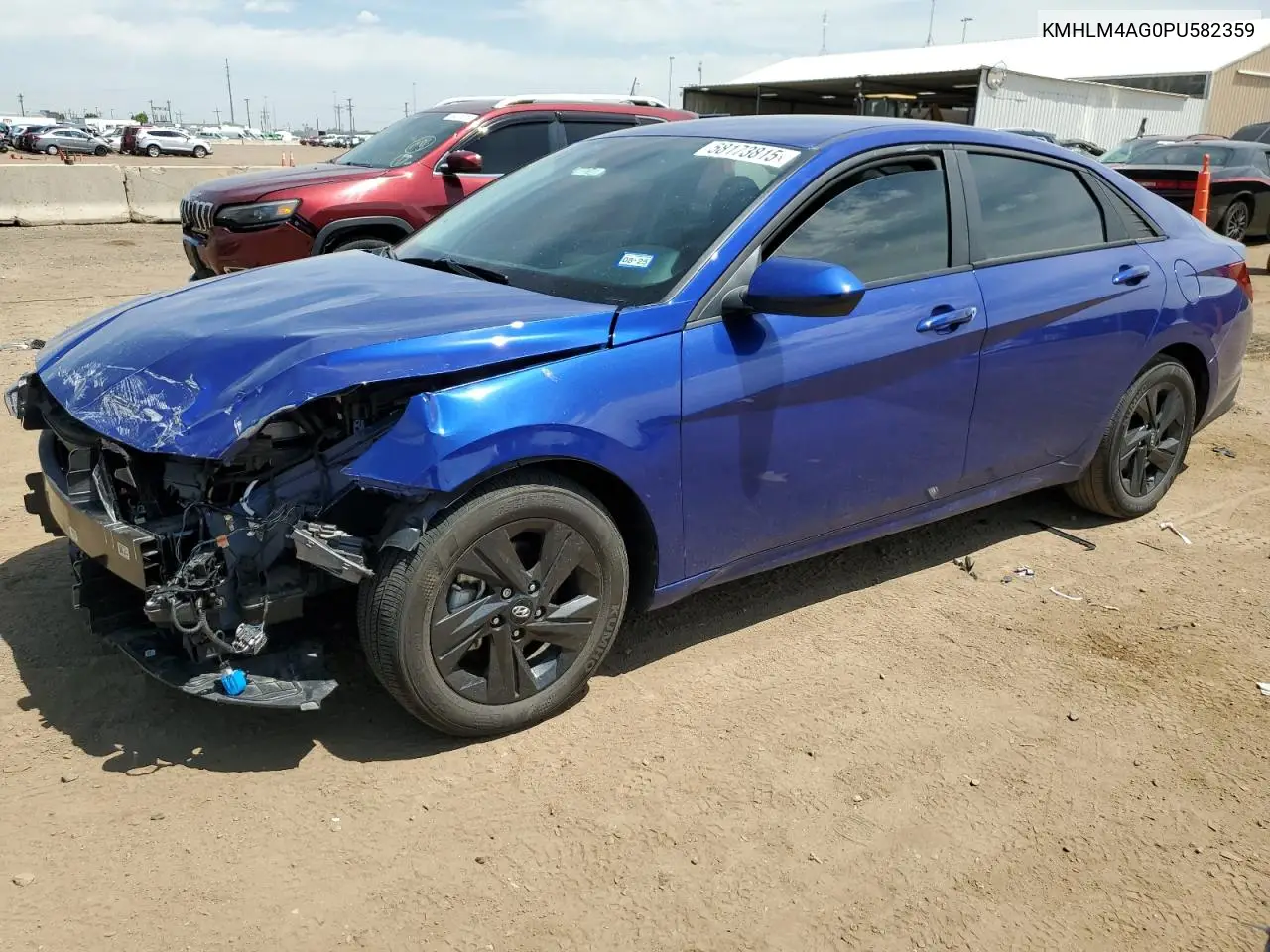 KMHLM4AG0PU582359 2023 Hyundai Elantra Sel