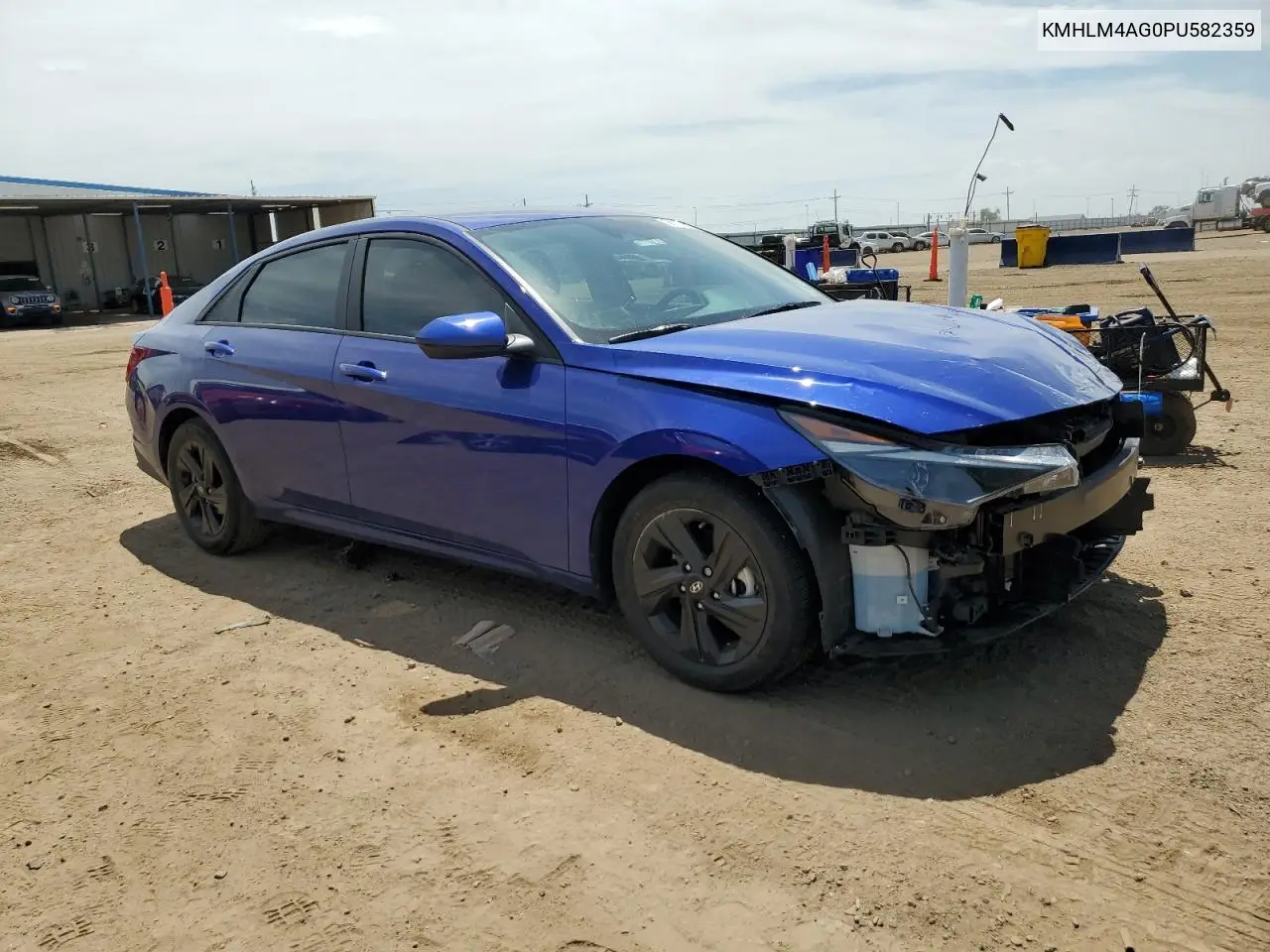 KMHLM4AG0PU582359 2023 Hyundai Elantra Sel