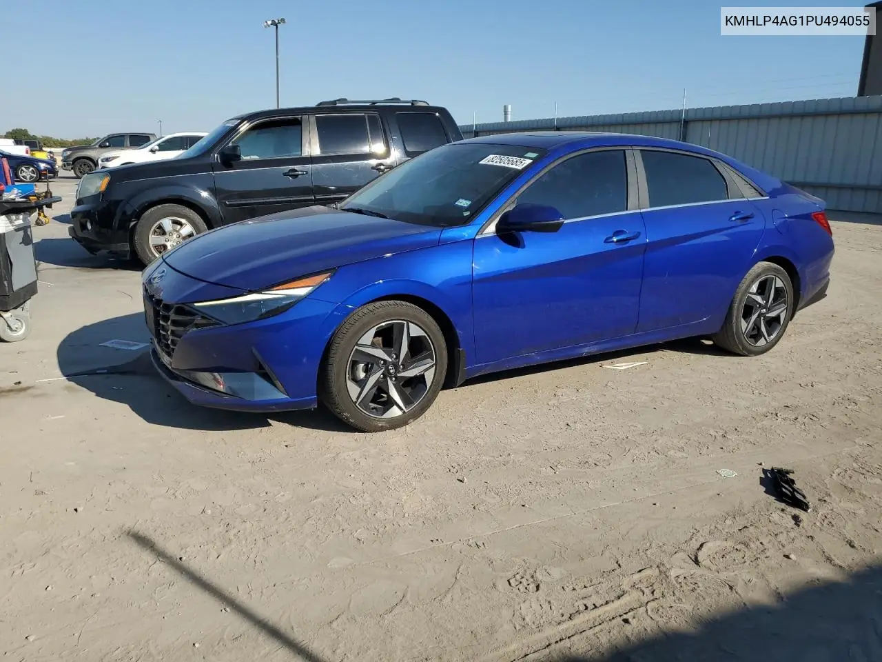 KMHLP4AG1PU494055 2023 Hyundai Elantra Limited
