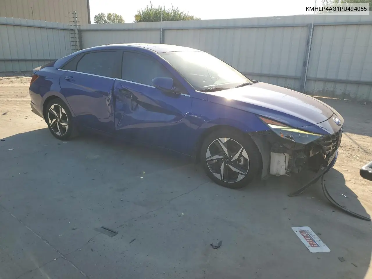 KMHLP4AG1PU494055 2023 Hyundai Elantra Limited
