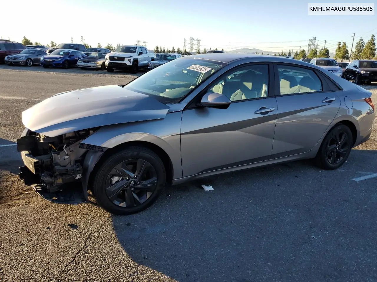 KMHLM4AG0PU585505 2023 Hyundai Elantra Sel