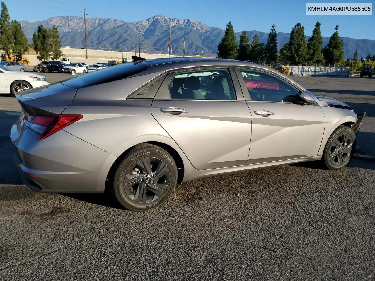 KMHLM4AG0PU585505 2023 Hyundai Elantra Sel