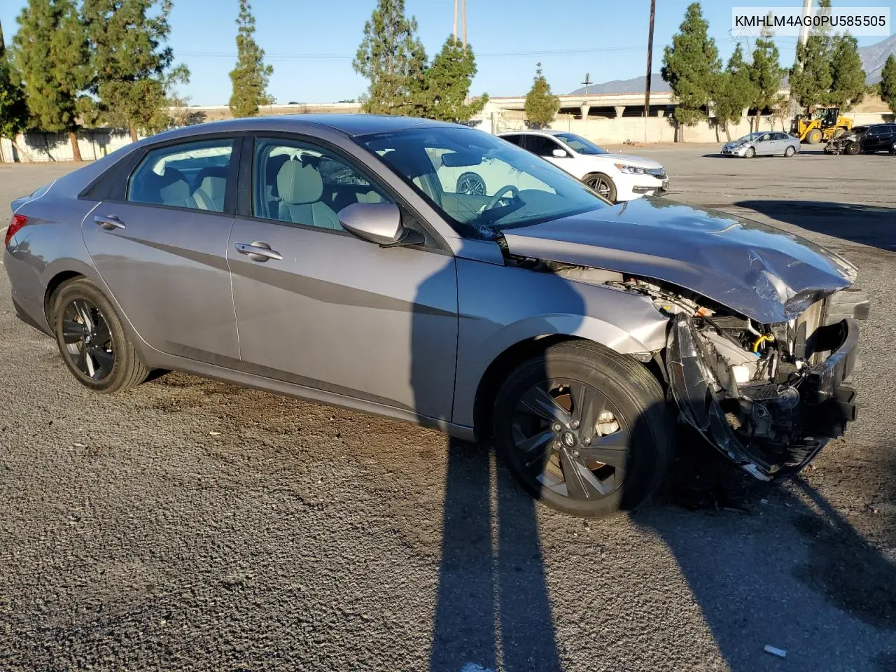 KMHLM4AG0PU585505 2023 Hyundai Elantra Sel