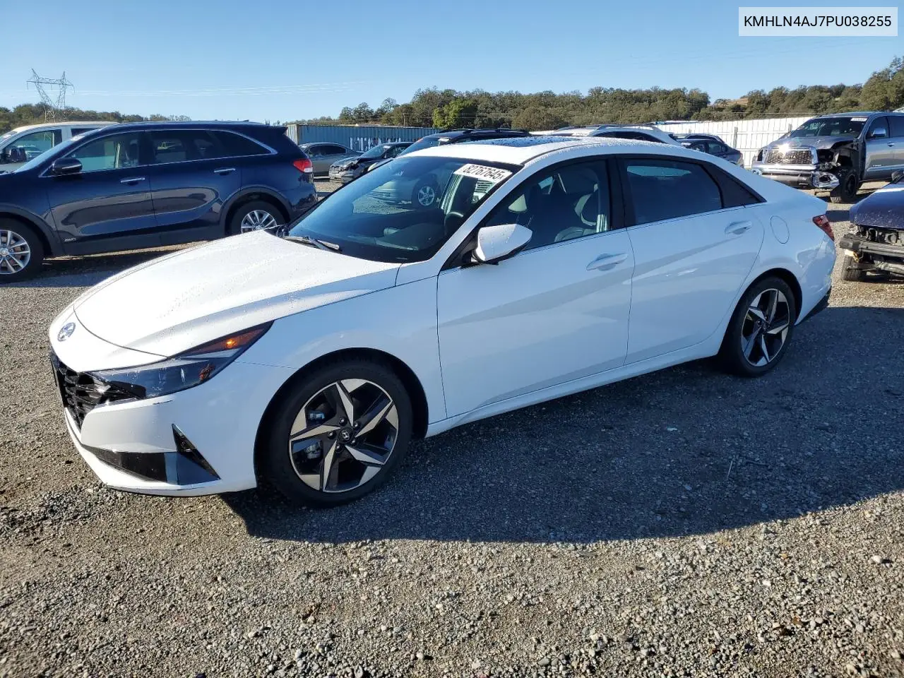 KMHLN4AJ7PU038255 2023 Hyundai Elantra Limited