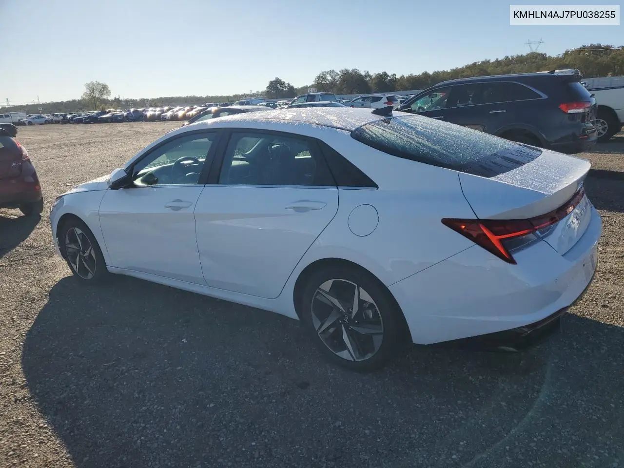 KMHLN4AJ7PU038255 2023 Hyundai Elantra Limited