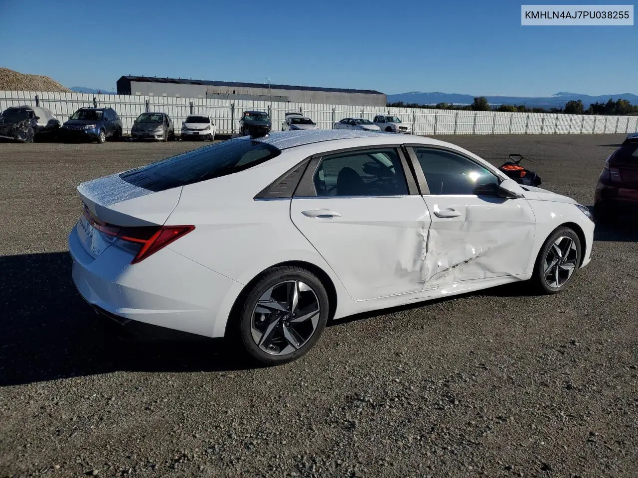 KMHLN4AJ7PU038255 2023 Hyundai Elantra Limited