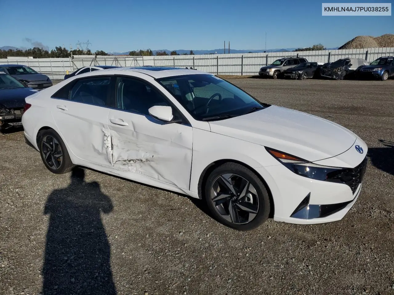 KMHLN4AJ7PU038255 2023 Hyundai Elantra Limited