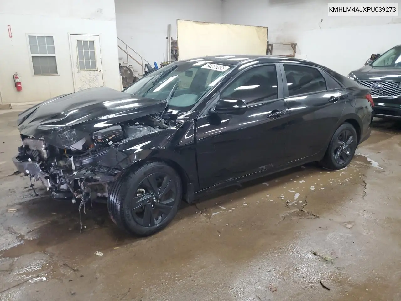 KMHLM4AJXPU039273 2023 Hyundai Elantra Blue