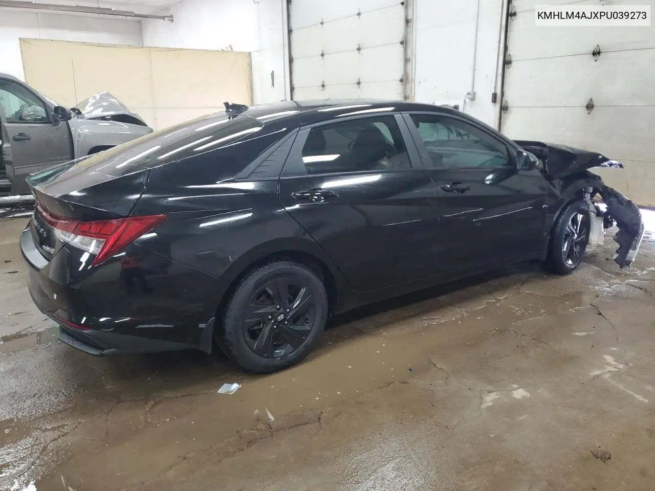 KMHLM4AJXPU039273 2023 Hyundai Elantra Blue