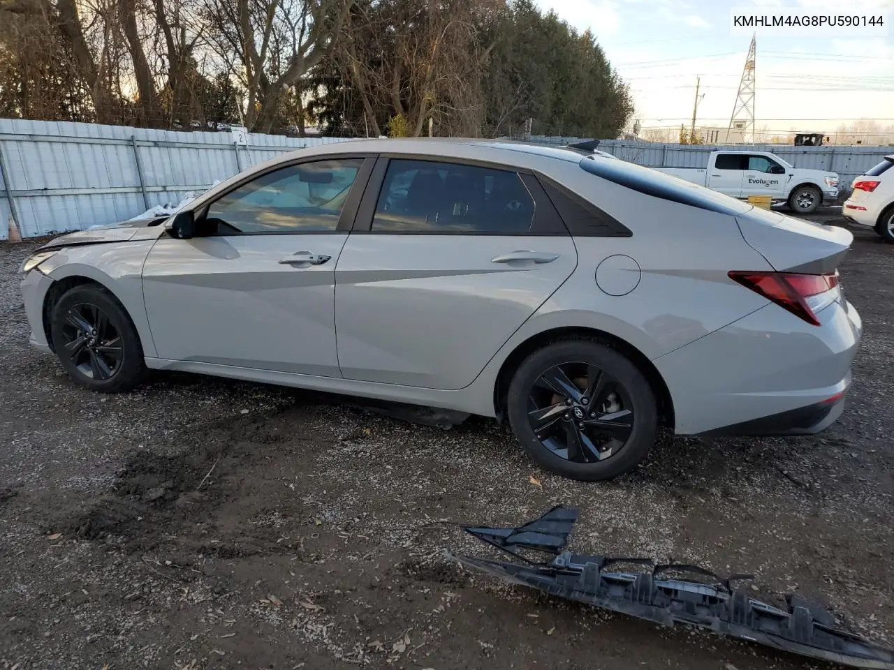 KMHLM4AG8PU590144 2023 Hyundai Elantra Sel