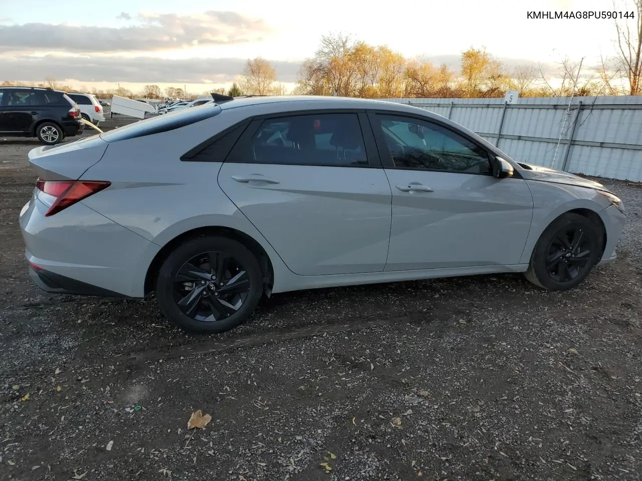 KMHLM4AG8PU590144 2023 Hyundai Elantra Sel