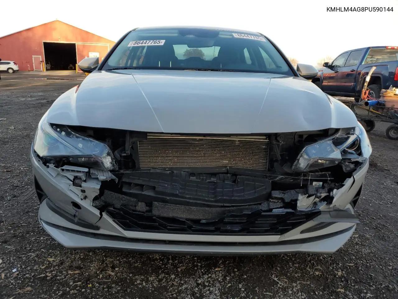 KMHLM4AG8PU590144 2023 Hyundai Elantra Sel